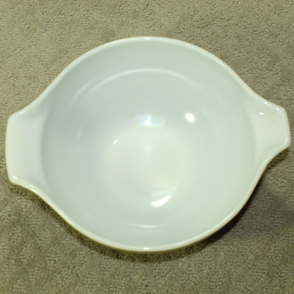 Vintage Pyrex #443 Olive Green Cinderella Nesting Mixing Bowl 2 1/2 Qt USA - Picture 3 of 4